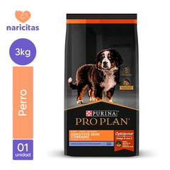 PRO PLAN - PUPPY SENSITIVE SKIN TODAS LAS RAZAS CORDERO 3KG