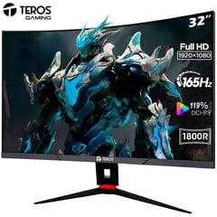 TEROS GAMING - Monitor Teros Curvo TE-3215G 32 VA 1920x1080 Full HD 165HZ 1MS