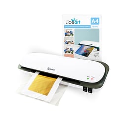 LIDEART - COMBO LAMINADORA BLANCA A3 - 3 EN 1 - LAMINA - ENMICA Y FOIL