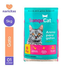 GENERICO - ARENA PARA GATO SONQOCAT 5KG.