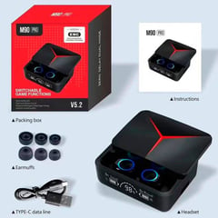 GENERICO - Audífonos Bluetooth M90 PRO TWS Premium Negro