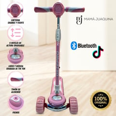 GENERICO - Scooter con Luces «SQUID PLUS» Edición Limitada Pink