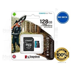 KINGSTON - MEMORIA MICRO SD 128 GB CANVAS GO PLUS