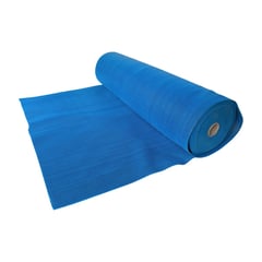 QRUBBER - Piso antideslizante para piscina tipo wet azul 15mt x 12mt x 5mm