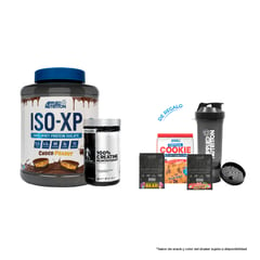 APPLIED NUTRITION - Proteína Aislada ISO-XP 1.8 kg. Choco Peanut + Creatina 500 gr.