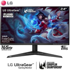 LG - Monitor UltraGear 24GQ50F-B 24 VA FHD 165Hz 1ms AMD FreeSync