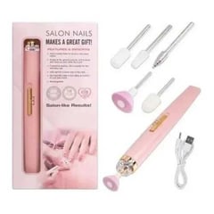 GENERICO - Pulidor De Uñas Profesional Luz USB para Manicure Pedicure