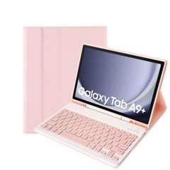 RENVMEXY - Tablet Teclados Funda A09B Rosa Para Galaxy Tab A9 Plus 11 pulgadas