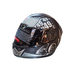 GENERICO - CASCO PARA MOTO SG3 PLOMO