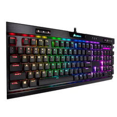 CORSAIR - TECLADO MECANICO K70 RGB LOW PROFILE RAPIDFIRE CHERRY MX