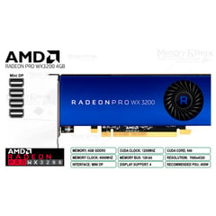 XFX - RADEON PRO WX3200 4GB 128 bit GDDR5