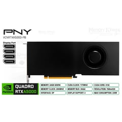 PNY - NVIDIA QUADRO RTX A5000 24GB GDDR6 384bit