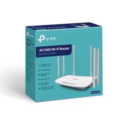 TP LINK - ROUTER DOBLE BANDA AC1900 ARCHER C86 / 6 ANTENAS , PUERTOS GIGABIT