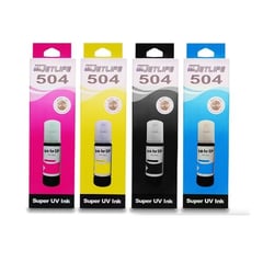 JETLIFE - Kit De Tinta 504 Cian Magenta Yellow Y Black