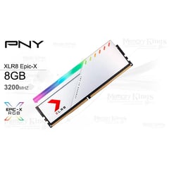 PNY - MEMORIA DDR4 8GB 3200 CL16 EPIC-X RGB WHITE