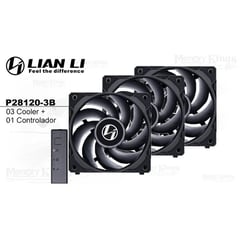 LIAN LI - COOLER CASE 120MM P28 3IN1+C BLACK