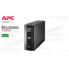 APC BY SCHNEIDER ELECTRIC - UPS 1300VA780w APC Back BR1300MI Interfaz LCD