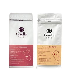 CERELLA CAFE - Café de Especialidad Grano de 250 g