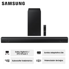 SAMSUNG - SOUNDBAR Bluetooth 410W 21CH HW-B550PE NEGRO