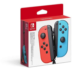 Controles joy-con switch rojo y azul