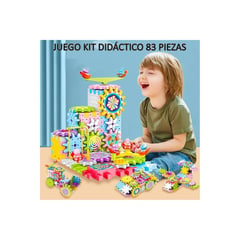 GENERICO - BLOQUES KIDS ELECTRICO 83PCS