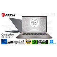 LAPTOP WS Core i9-13950HX MSI CreatorPro Z17 HX Studio A13VKT 64-S2TB