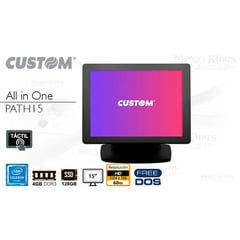 PC All in One Celeron J1900 CUSTOM PATH15 4-128-15 TOUCH SCREEN