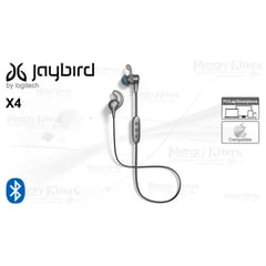 JAYBIRD - AURICULAR BT X4 deportivo Silver