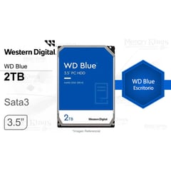 WD - DISCO DURO 35 2TB BLUE 256MB