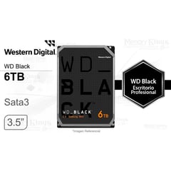 WD - DISCO DURO 35 6TB BLACK 256MB