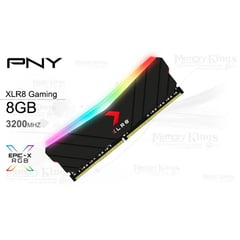 PNY - MEMORIA DDR4 8GB 3200 CL16 EPIC-X RGB BLACK