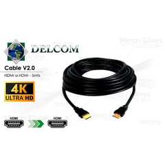 GENERICO - CABLE HDMI a HDMI 5mts DELCOM UHD 4K-2K