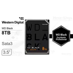 WD - DISCO DURO 35 8TB BLACK 256MB