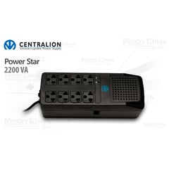 CENTRALION - ESTABILIZADOR 2200VA1100W 8-Tomas1pt-USB