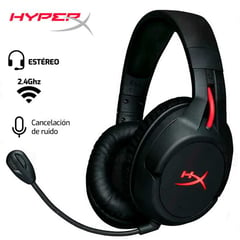 HYPERX CLOUD - AUDIFONO FLIGHT INALAMBRICO ESTEREO ROJO