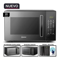 MIRAY - Horno microondas 21 Litros HMM-21N NEGRO