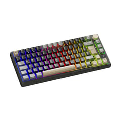 ROYAL KLUDGE - Teclado mecánico Rk M75 Phantom BT5.1/2.4G/USB-C