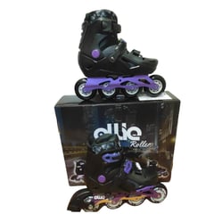 OLLIE - PATIN LINEAL URBANO MORADO TALLA M 32 - 35