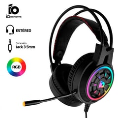 IO ESPORTS - AUDIFONO PHANTOM 35MM ESTEREO RGB