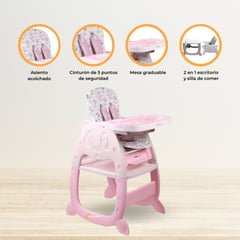 VOYAGE - Silla de Comer Escritorio «PANDA PRO» Pink