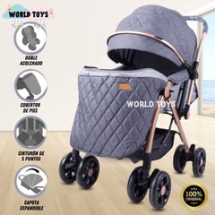 CONFORT - Coche Cuna de Lujo «SUMMER DREAM II» Gray