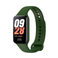 GENERICO - CORREA BAND PARA REDMI SMART BAND 2 DE SILICONA VERDE MILITAR