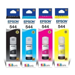 EPSON - Combo Tinta T544 Amarillo Cian Magenta Negro