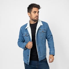 BRONCO - CASACA NORWAY II DENIM RIGIDO