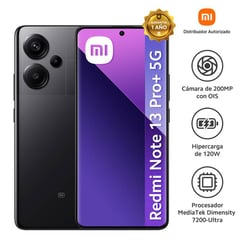 XIAOMI - Celular Redmi Note 13 Pro+ 5G 12GB 512GB Negro