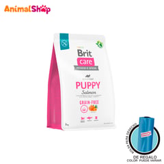 BRIT CARE - Alimento Para Cachorro Grain Free Salmon 3Kg