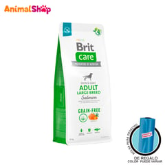 BRIT CARE - Alimento Perro Adulto Grande Salmon 12Kg