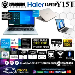 HAIER - Laptop Core i5-1135G7 8GB 256GB 156 FHD