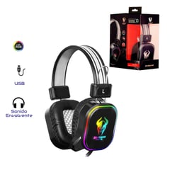 ZIUGAME - AUDIFONO GAMER HATTA RGB CON MICROFONO USB - 7.1 BLACK