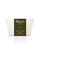 SAPER - Jabón facial Arcilla Verde Green Clay